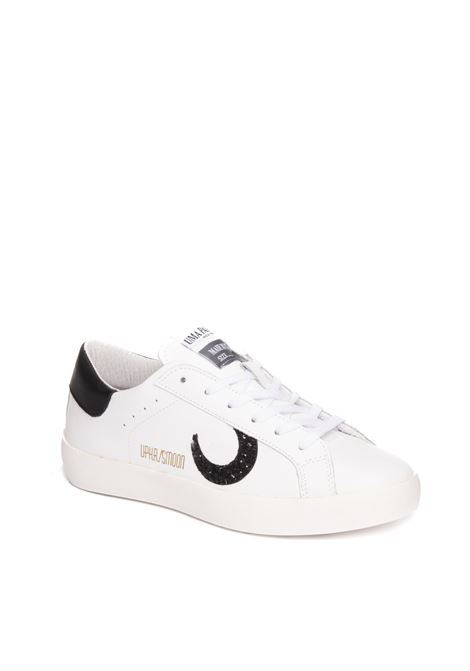 White/black leather sneaker UMA PARKER NEW YORK | 1050124PELLE-BIANCO/NERO